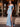 Off Shoulder Mermaid Prom Dress Long With Split - Sky Blue