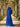 Cut Front Croset Bodice Mermaid Prom Dress With Slit - Royal Blue