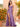 Cut Front Croset Bodice Mermaid Prom Dress With Slit - Mauve