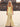 Halter Sparkly Beading Pearls Like Corset Long Mermaid Prom Dress With Slit in Yellow