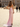 Halter Sparkly Beading Pearls Like Corset Long Mermaid Prom Dress With Slit - Light Pink