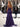 Sparkly Off Shoulder Lace Up Ruched Bodice Long Mermaid Prom Dress - Purple