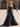 Sweetheart Cut Front Layered Ruffles Corset Mermaid Long Prom Dress in Navy Blue