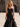 Sweetheart Cut Front Layered Ruffles Corset Mermaid Long Prom Dress in Black