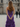 Sweetheart Cut Front Layered Ruffles Corset Mermaid Long Prom Dress in Purple