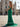 Sparkly Beading Illusion Bodice Pleated Long Mermaid Prom Dress With Drop - Emerald Green