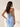 Sparkly Sweetheart Neck Illusion Bodice Pleated Long Mermaid Prom Dress in Sky Blue