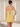 Tank Bodice Ruched Square Neck Lace Up Mini Sheath Prom Dress in Yellow