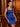 Tank Bodice With Big Bow Mini Sheath Homecoming Dress in Royal Blue