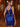 Tank Bodice With Big Bow Mini Sheath Homecoming Dress in Royal Blue