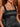 Tank Bodice With Big Bow Mini Sheath Homecoming Dress in Black