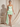 3D Flower Two Pieces Bodice Mini Sheath Dress With Drop in Mint Green
