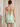 3D Flower Two Pieces Bodice Mini Sheath Dress With Drop in Mint Green