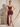 3D Flower Two Pieces Bodice Mini Sheath Dress With Drop in Burgundy