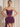 3D Flower Two Pieces Bodice Mini Sheath Dress With Drop in Grape