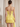 3D Flower Two Pieces Bodice Mini Sheath Dress With Drop in Yellow
