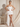 3D Flower Two Pieces Bodice Mini Sheath Dress With Drop in White
