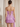 3D Flower Two Pieces Bodice Mini Sheath Dress With Drop in Lilac