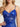 Sparkly Backless V-Neck Appliques Ruched Mini Sheath Prom Dress in Royal Blue