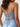Sparkly Embroidery Cut Front Illusion Sheer Sweetheart Neck Mini Sheath Prom Dress in Sky Blue