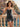 Ruched Bust Sparkly Beading Bodice Mini Homecoming Sheath Dress in Black