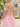 Tulle Off Shoulder Crystal Illusion Bodice  Lace Up Mini Hoco Dress in Pink