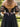 Beaded Flower Corset Tulle Homecoming Dress with Off Shoulder in Black