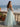 Scoop Neck Illusion Bodice With Appliques Maxi Prom Dress With Split in Mint Green