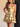 Sparkly Satin Boned Strapless Ruffle Mini Prom Dress - Gold