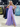 Strapless Pleated A-Line Bodice Long Prom Dress With Slit - Lilac