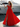 Sparkly Beading Illusion Cut Front Bodice A-Line Long Prom Dress in Red