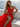Sparkly Beading Illusion Cut Front Bodice A-Line Long Prom Dress in Red