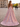 Pearls Like Corset Pleated Long A-Line Prom Dress - Blush Pink Floral