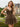 Sparkly Tulle V-Neck Layered Mini Prom Dress With Bow in Coffee