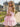 Sparkly Tulle V-Neck Layered Mini Prom Dress With Bow in Pink