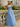 Tank Appliques Sheer Backless Long Ball Gown Prom Dress With Split in Sky Blue
