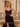 Sparkly Sheer Bodice Hand Beading Spaghetti Strap Ruffle Slit Prom Dress - Black