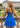 Sweetheart Sparkly Hot Fix Bodice Sheer Lace Up Mini A-Line Prom Dress in Blue