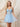 Embroidery Sweetheart Neck Bodice Sheer Mini A-Line Prom Dress in Baby Blue