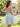 Illusion Sheer Bodice Sparkly Hot Fix  Mini A-Line Homecoming Dress in Mint Green