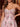 Illusion Sheer Bodice Short A-Line Floral  Hoco Dress in Pink Floral