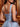 Floral Sweetheart Bodice Layered Mini A-Line Prom Dress in Blue Floral