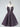Deep V Neck Backless Mini Ball Gown Prom Dress-Grape