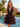 Sexy Backless Halter Sparkly Ruffle Ball Gown Mini Homecoming Dress in Burgundy