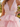 Sexy Backless Halter Sparkly Ruffle Ball Gown Mini Homecoming Dress in Pink