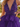 Sexy Backless Halter Sparkly Ruffle Ball Gown Mini Homecoming Dress in Purple