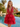 Sexy Backless Halter Sparkly Ruffle Ball Gown Mini Homecoming Dress in Red