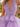 Sexy Backless Halter Sparkly Ruffle Ball Gown Mini Homecoming Dress in Lavender