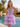 Sexy Backless Halter Sparkly Ruffle Ball Gown Mini Homecoming Dress in Lavender
