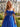 Off Shoulder Appliques Ruched Illusion Long Ball Gown Prom Dress in Royal Blue